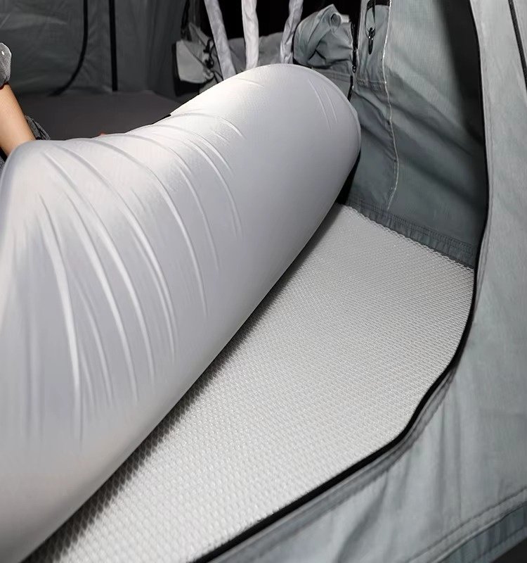 Rooftop Tent Mattress and Sleeping Area