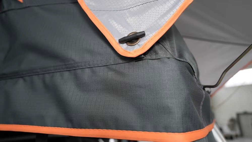 Reinforced Rip-Stop Fabric and Stitching Detail