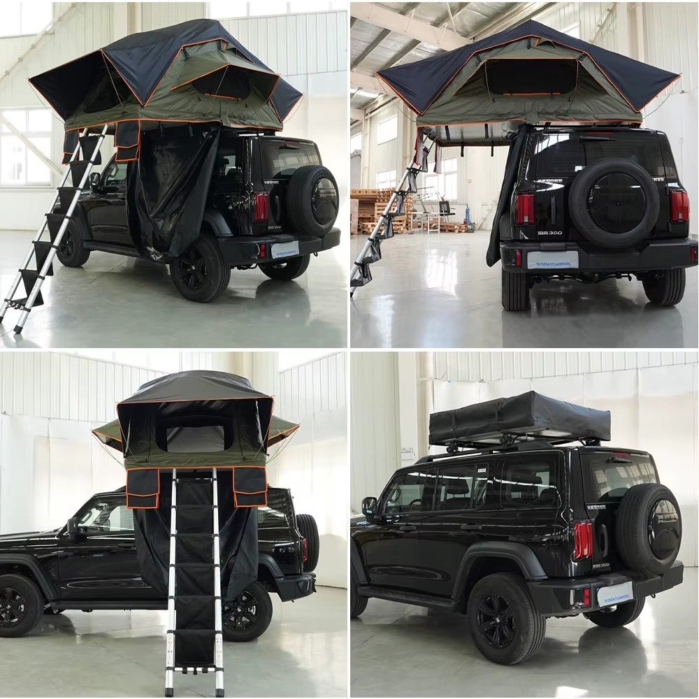 4×4 Car Rooftop Tent for Outdoor Camping