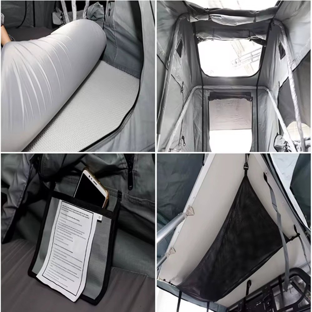 4WD Foldable Soft Shell Rooftop Tent for Camping & Overland Travel