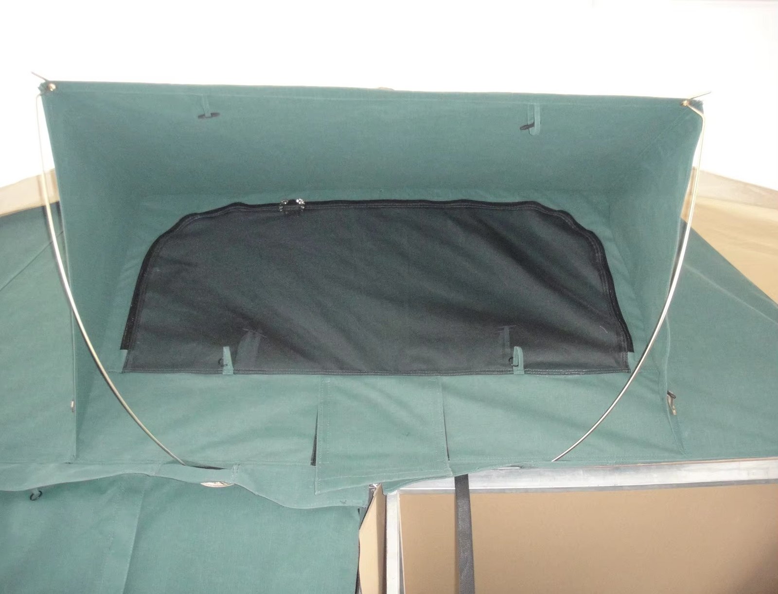 Tent Window and Fabric Details