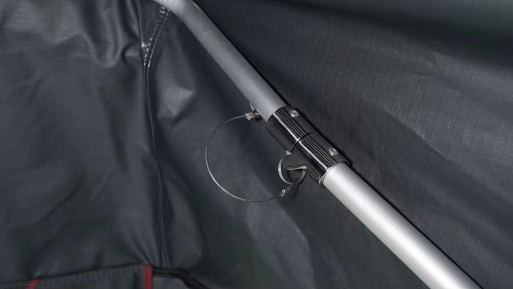 SUV Tent Support Pole Connector Detail