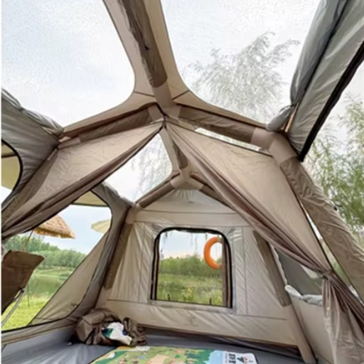  Air Cabin Tent Interior and Roof Supports