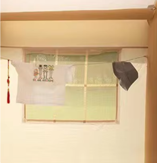 Inflatable camping tent window with ventilation design for outdoor comfort