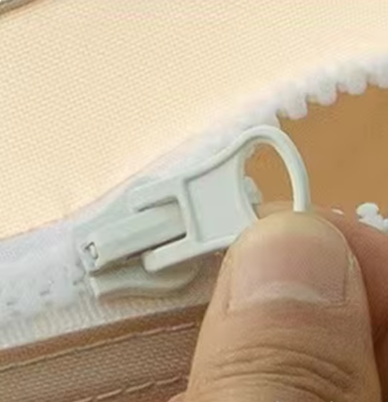 Inflatable Tent Zipper Closure Detail