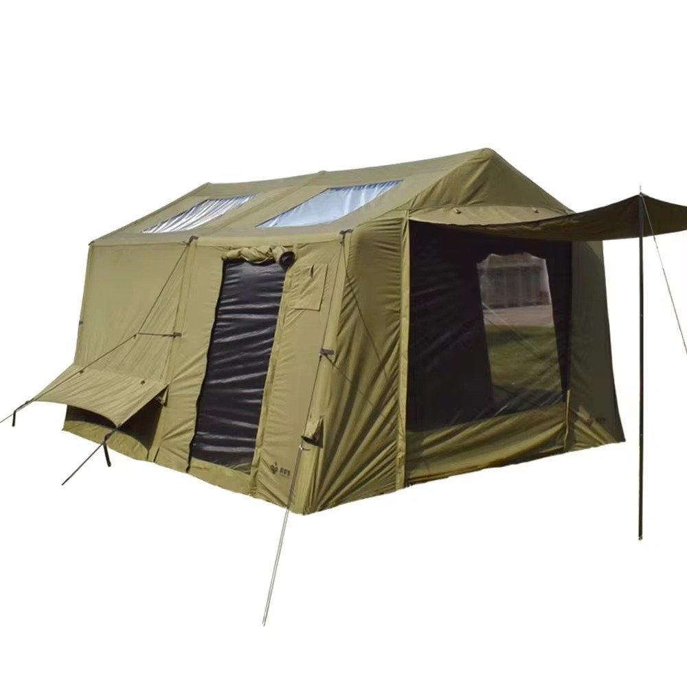 Green Luxury Glamping Inflatable Tent | Outdoor Air Tent